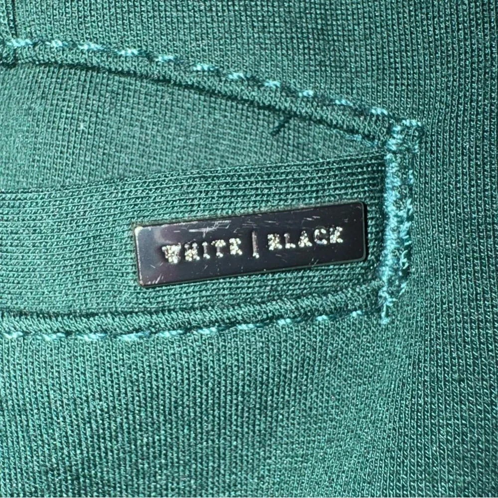 White House Black Market | Dark Green Slim Ankle Pants - Picture 3 of 9